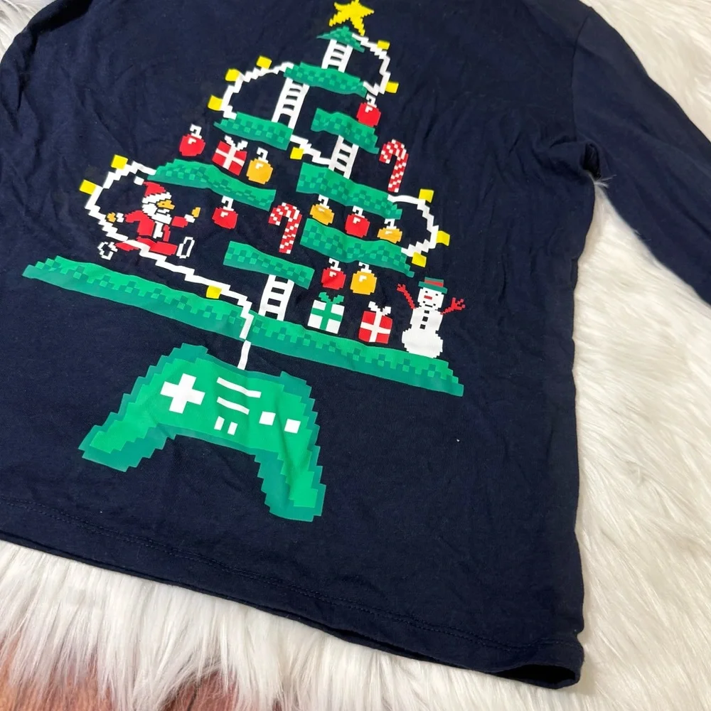 The Children’s Place “Gamer” Christmas Long Sleeve Shirt - Boys Size M (7/8)